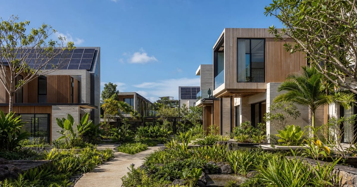 Editorial photograph illustrating: Brazil's Modular Housing Revolution: Why Smart Investors Are Betting on Land Now