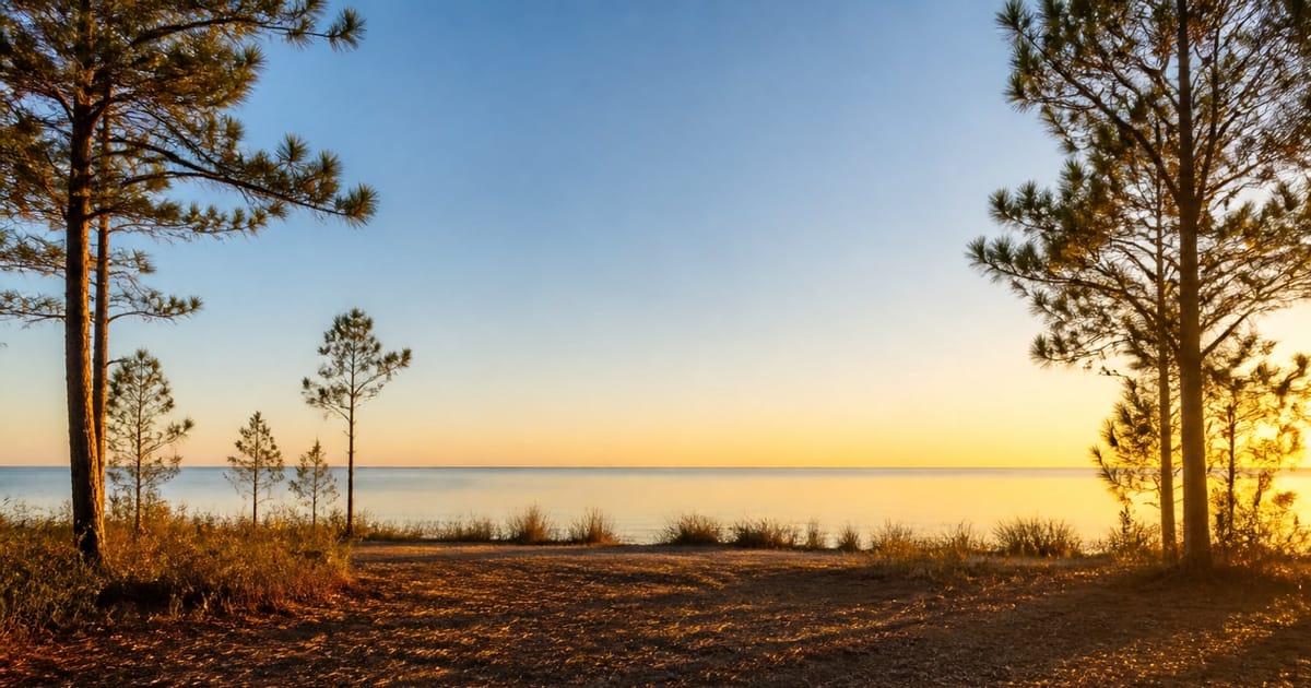 Editorial photograph illustrating: Hancock County, MS: The Gulf Coast's Hidden Land Investment Gem